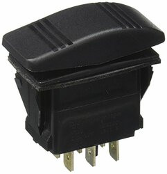 SIERRA RK19850TP SWTCH RCK M ON-OFF-M ON B-G DP