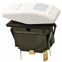 SEACHOICE 10991 ROCK SWTH ON-OFF-ON DPDT IL.WH