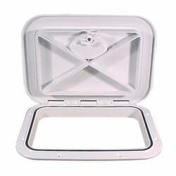 BECKSON MARINE HT1115W HATCH 11IN X 15IN WHITE