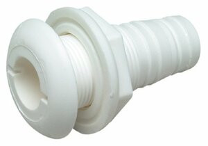 SEACHOICE 18050 THRU-HULL CONN-WHT PLAS-3/4 -