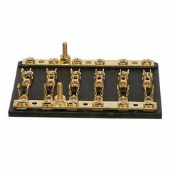 SEACHOICE 13441 FUSE/TERMINAL BLOCK-6 GANG
