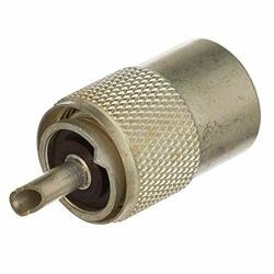 SEACHOICE 5019981 PL258 UHF F/RG58 NO ADAPT SILV