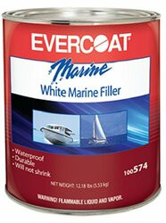 EVERCOAT 100574 WHITE MARINE FILLER     GALLON