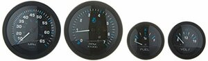 SIERRA 68412P ECLIPSE O/B 4 GAUGE SET