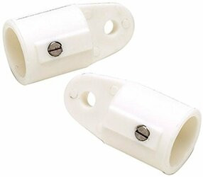 SEACHOICE 76081 EXT EYE END - 3/4  - WHITE