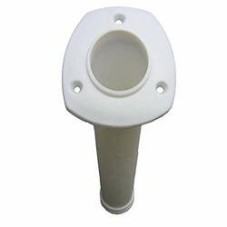 SEACHOICE 89251 ROD HOLDER-FLUSH-WHT-NYLON