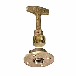 PERKO 0266DP0PLB GARBOARD DRAIN PLUG 3/4