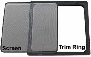 BOMAR NT2039 TRIM RING BLACK