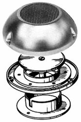 BECKSON MARINE C6SS VENT-O-MATE VENT SS