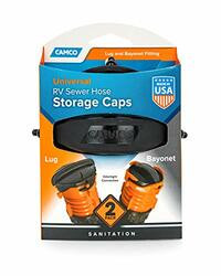 CAMCO RV 39752 RV SEWER HOSE STORAGE CAPS