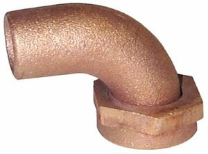 GROCO TPC1000 1  90 DEG. BRONZE TAIL PIECE