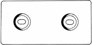 CAMP ZINC ZHC15 HULL PLATE ZINC 15 X 3 X 1-1/2