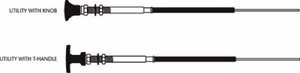 SEASTAR SOLUTIONS CC34325 33 LU CABLE W/KNOB T HAND 25
