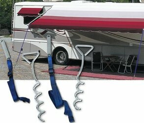 CAREFREE OF COLORADO 901000 AWNING TIE-DOWN W/HOOKS