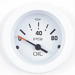 SIERRA 68367P ARCTIC GAUGE-OIL PRESSUR 80PSI