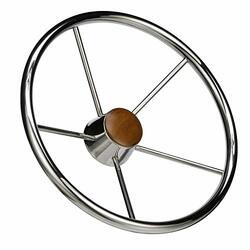 SEACHOICE 28551 SS DESTROYER STEERING WHEEL
