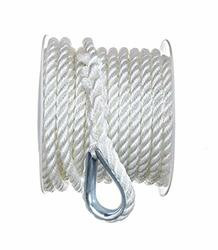 SEACHOICE 40691 NYLON ANCHOR LINE-WHT-3/8 X50