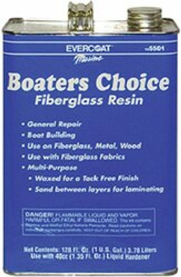 EVERCOAT 105501 BOATERS CHOICE RESIN GL W/HDNR EVERCOAT 105501 BOATERS CHOICE RESIN GL W/HDNR