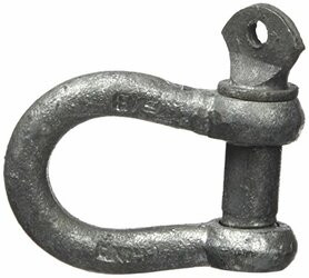 SEACHOICE 43070 ANCHOR SHACKL-GALV-3/8 -BULK