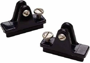 SEACHOICE 76291 DECK HINGE W/SLIDE LOCK-BLACK
