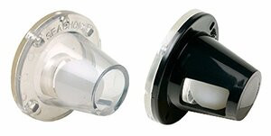 SEACHOICE 18291 SELF BAILING SCUPPER-BLACK
