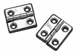 SEACHOICE 33951 BUTT HINGE W/BASE-STAMP SS2/PK