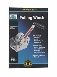 DUTTON-LAINSON 14125 DL600A WINCH, PLATED