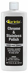 STARBRITE 82708 CHROME & S/S POLISH 8 FL. OZ