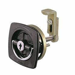 PERKO 0931DP2BLK 2-1/2X2-1/2 BLACK FLUSH LOCK
