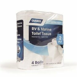 CAMCO RV 40274 TOILET TISSUE 2 PLY 4/PK