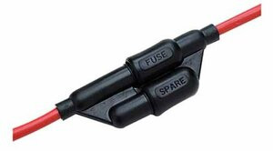 SEACHOICE 12721 WTRTIGHT FUSE HLDR/SPARE-30AM