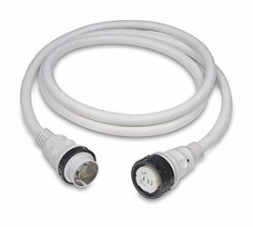 AFI/MARINCO/GUEST/NICRO/BEP 6152SPPW 50A 125/250V CORDSET 50FT W