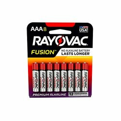 RAYOVAC 620-824-8TFUSK FUSION PREMIUM ALKALINEAAA