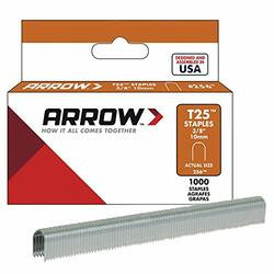 ARROW FASTENER 091-256 25038 T25 STAPLES 3/81000/PK