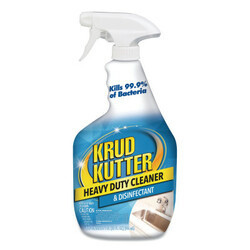 KRUD KUTTER 647-298309 Krud Kutter® Heavy Duty Cleaner and Disinfectant, 32 oz, Spray Bottle