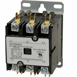 Wells 1491004 CONTACTOR;(3 POLE;30 AMP;240V)