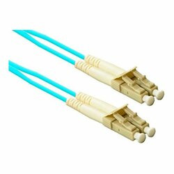 ENET SOLUTIONS, INC. LC2-10G-10M-ENC ENET 10M LC/LC DUPLEX MULTIMODE 50/125 10GB OM3 OR BETTER AQUA FIBER PATCH CABLE