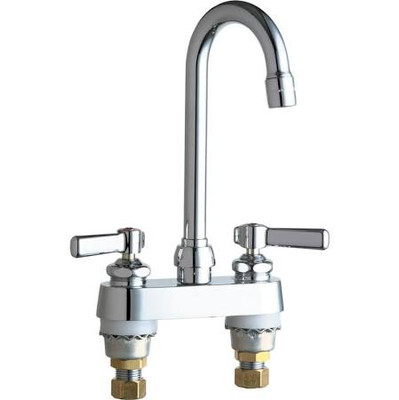Chicago Faucets C895317GN2AE72ABCP  KITCHEN SINK FAUCET
