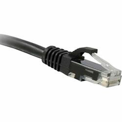 ENET SOLUTIONS, INC. C6-BK-6-ENC ENET CAT6 BLACK 6 FOOT PATCH CABLE WITH SNAGLESS MOLDED BOOT (UTP) HIGH-QUALITY