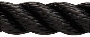 NEW ENGLAND ROPES325-70141600600 PREMIUM NYLON 1/2 X 600 BLACK