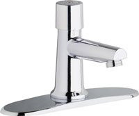 Chicago Faucets C35008E2805ABCP  Single Supply Metering Sink Faucet