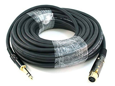 MONOPRICE, INC. 4774 XLR F TO 1/4INCH TRS M  CABLE 50FT