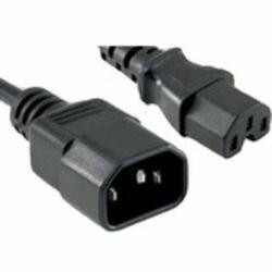 ENET SOLUTIONS, INC. C14C15-6F-ENC ENET C14 TO C15 6FT BLACK POWER EXTENSION CORD 14 AWG 15A NEMA IEC-320 C14 TO NE