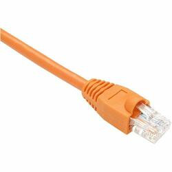 UNIRISE USA, LLC PC6-01F-ORG-SH-S UNIRISE 1FT CAT6 SNAGLESS SHIELDED (STP) ETHERNET NETWORK PATCH CABLE ORANGE - 1