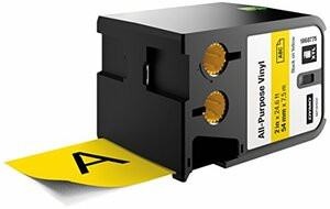 Dymo 784-1868775 DYMO XTL 2 ALL-PURPOSEVINYL BLACK ON YELLOW