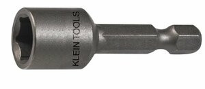 KLEIN TOOLS INC KLN86600 DRIVERS MAGNETIC HEX 1/4 PK/3