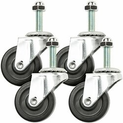 STEINER INDUSTRIES SB54604HD PLATFORM CASTERS (4pk)