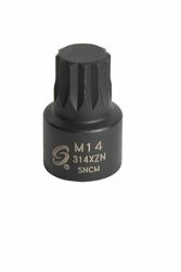 SUNEX INTERNATIONAL INC SU314XZN SKT SQ IMP M14 STUBBY TRIPLE 3/8 DR
