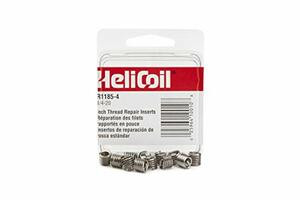 HELI COIL/STANLEY ENGINEERED FASTENING HER1185-4 R-PACK 1/4-20 1-1/2dia Inserts (12pk)