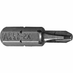 COOPER TOOLS APEX OPERATION AP446-22X Bit 1/4Hex Drv Insert #2 Phillips 2OAL
